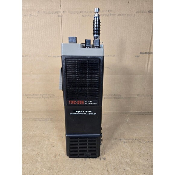 Vintage REALISTIC TRC-208 Walkie Talkie Stranger Things - Picture 1 of 12